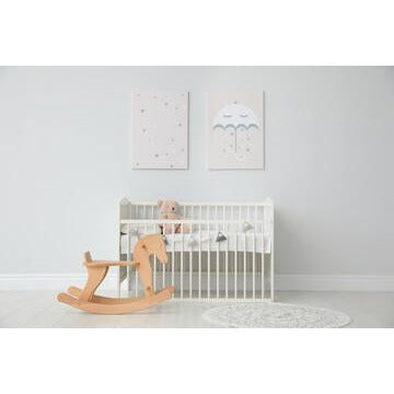 Classic Baby Crib Converts to Infant-Toddler Bed