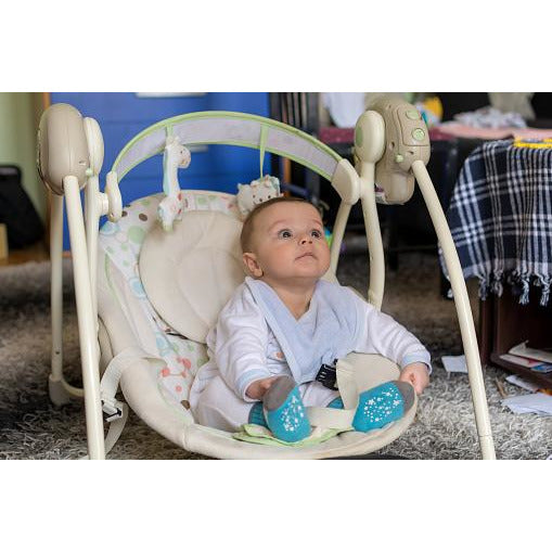 Baby Swing / Rocker Combo Batteries or Plug In Detachable Swing Seat