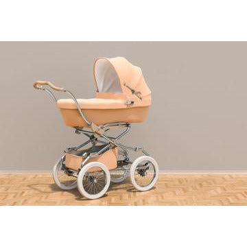 Baby Stroller-Carriage Vintage Look Newborn to 30 Lbs